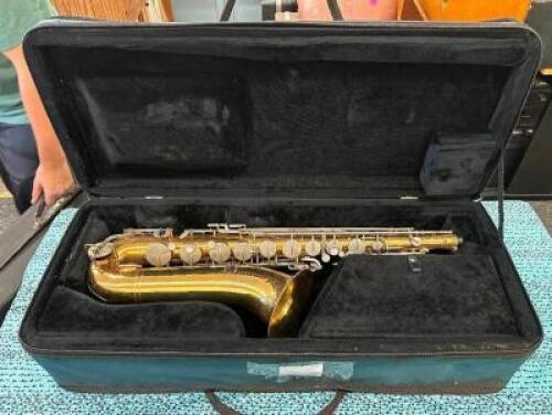 TENOR SAXOPHONE WITH CASE