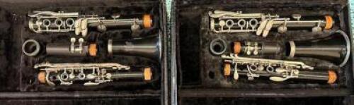(2)- VITO PLASTIC CLARINETS