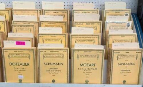 (140)- SCHRIMERS LIBRARY OF MUSICAL CLASSICS