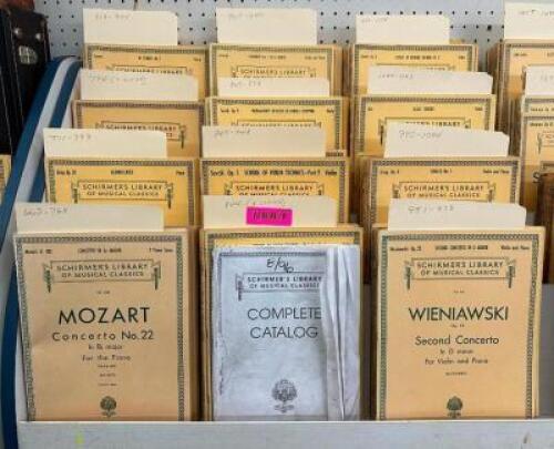 (112)- SCHRIMERS LIBRARY OF MUSICAL CLASSICS