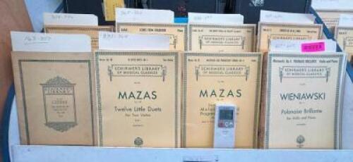 (78)- SCHRIMERS LIBRARY OF MUSICAL CLASSICS