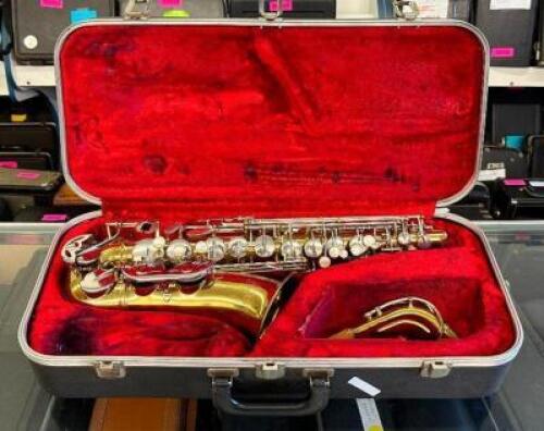 VINTAGE ALTO SAXOPHONE WITH CASE