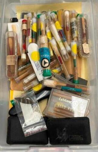 BIN OF OBOE REEDS