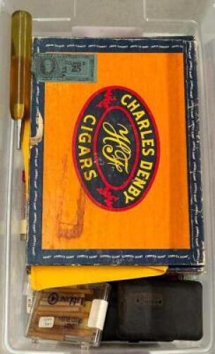 BIN OF OBOE REEDS