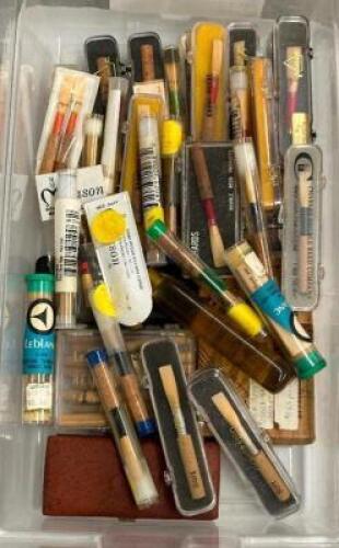 BIN OF OBOE REEDS