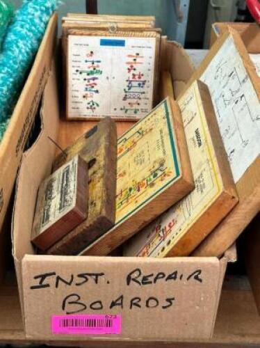 BIN OF INSTRUMENT REPAIR BOARDS