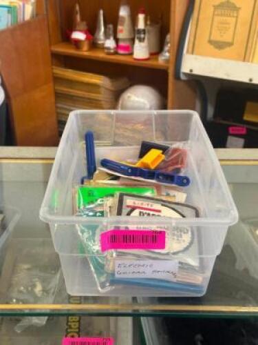 BIN OF ELECTRIC GUITAR STRINGS