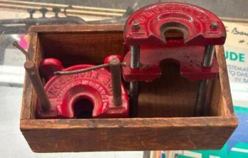 (2) BRASS MOUTH PIECE PULLERS