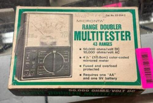 RANGE DOUBLER MULTITESTER