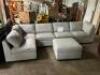POWER RECLINING SOFA WITH OTTOMAN