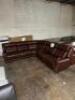 POWER RECLINING L-SHAPED SOFA SECTIONAL WITH BUILT IN CUPHOLDERS - 2