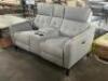 Alpendale Fabric Power Loveseat with Power Headrests - 3