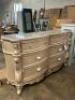 KHIABET 6 DRAWER DRESSER WITH MARBLE TOP - 2