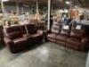 POWER RECLINING LOVE SEAT AND SOFA - 2