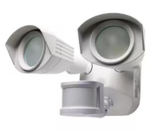 100-Watt Equivalent 1900 Lumen 90 Degree White Motion Sensing Integrated LED Flood Light