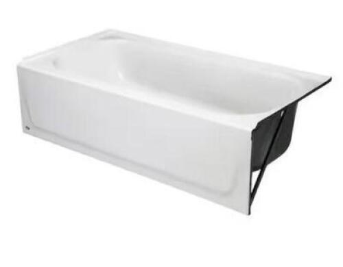 Maui 60 in. x 30 in. Soaking Bathtub with Right Drain in White