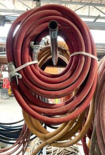 ASSORTED PNEUMATIC HOSES AS SHOWN