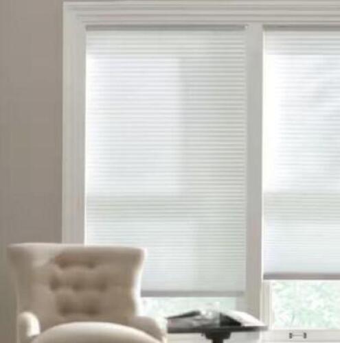 Snow Drift Cordless Light Filtering Cellular Shades for Windows