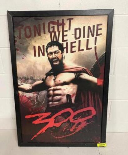 26" X 38" 300 FRAMED PICTURE