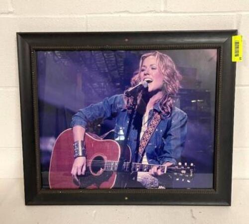 23" X 20" FRAMED MUSIC PICTURE