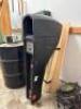 BLACK PLASTIC MAILBOX - 2