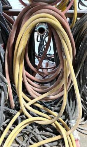 ASSORTED PNEUMATIC HOSES AS SHOWN