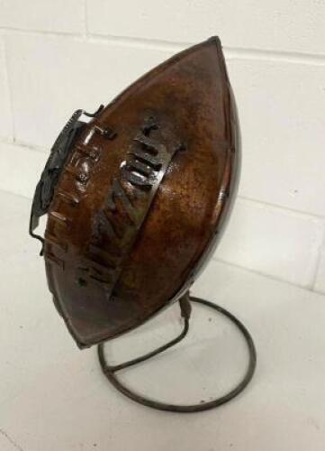 MIZZOU FOOTBALL DECORATION, METAL