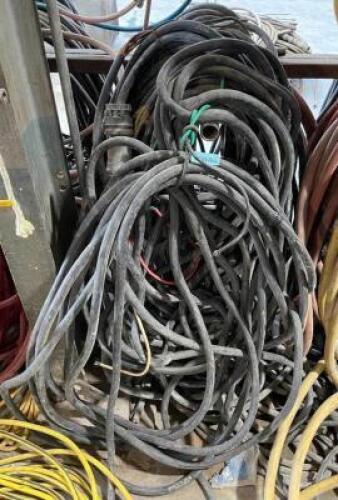ASSORTED HEAVY DUTY 600VAC CABLES