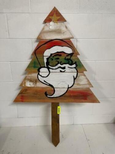 30" X 47" CHRISTMAS SIGN, WOOD