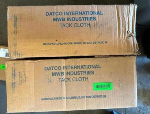(2)- BOXES OF TACK CLOTH
