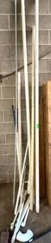 ASSORTED LENGTH PVC PIPING