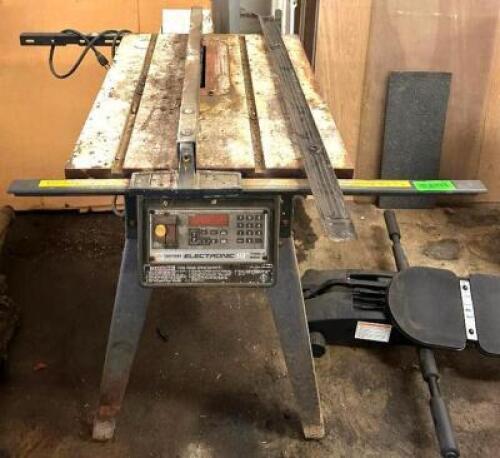 ELECTRONIC 10" TABLE SAW