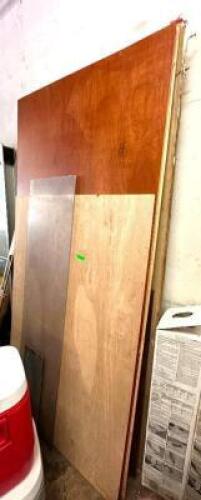 (9) ASSORTED WOOD PANELS