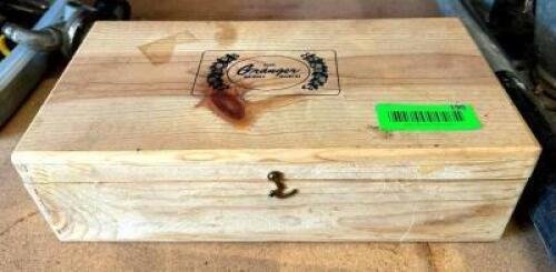 WOODEN STORAGE BOX