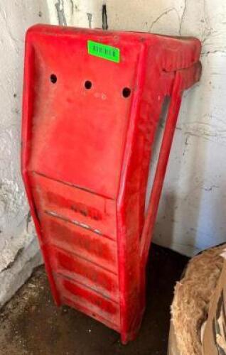 SET OF METAL WHEEL RAMPS