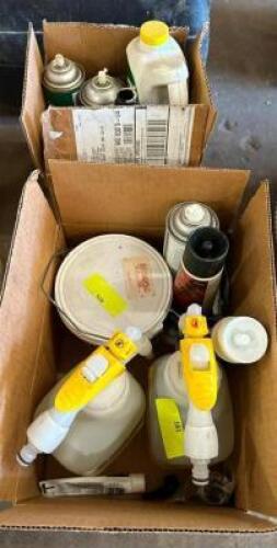 ASSORTED CLEANING CHEMICALS