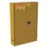 DESCRIPTION: (1) FLAMMABLES SAFETY CABINETBRAND/MODEL: CONDOR #491M68INFORMATION: YELLOWSIZE: 30 GAL CAPACITY,&nbsp;43 in x 12 in x 65 inRETAIL$: $435.79 EAQTY: 1