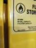 DESCRIPTION: (1) FLAMMABLES SAFETY CABINETBRAND/MODEL: CONDOR #491M68INFORMATION: YELLOWSIZE: 30 GAL CAPACITY,&nbsp;43 in x 12 in x 65 inRETAIL$: $435.79 EAQTY: 1 - 2