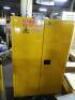 DESCRIPTION: (1) FLAMMABLES SAFETY CABINETBRAND/MODEL: CONDOR #491M68INFORMATION: YELLOWSIZE: 30 GAL CAPACITY,&nbsp;43 in x 12 in x 65 inRETAIL$: $435.79 EAQTY: 1 - 5