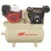 DESCRIPTION: (1) STATIONARY AIR COMPRESSOR BRAND/MODEL: INGERSOLL RAND #6WA84 INFORMATION: 2 STAGE, 13 HP ENGINE, HONDA, 24 CFM SIZE: 30 GAL AIR TANK
