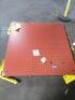 DESCRIPTION: (1) FLOOR SCALE, NO READOUT INCLUDED BRAND/MODEL: B-TEK #36D839 INFORMATION: RED. SEE INSPECTION SIZE: 10,000 LB WT CAPACITY, 48 IN WEIGH - 2