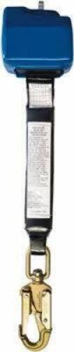 DESCRIPTION: (2) FALL LIMITER WITH CARABINERBRAND/MODEL: PRO-SOURCE #PS-WBLIM8INFORMATION: BLUE, 310LB CAPACITYSIZE: 8'RETAIL$: $384.98 EAQTY: 2