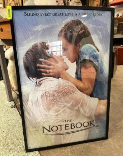 25" X 37" THE NOTEBOOK FRAMED MOVIE POSTER
