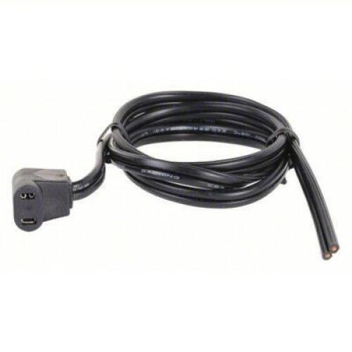 DESCRIPTION: (2) CASES OF (100) CORD SET WITH WIRE LEADS BRAND/MODEL: DAYTON #4YD80 INFORMATION: BLACK, 90&deg; PLUG HEAD CONFIGURATION RETAIL$: $317.84 E