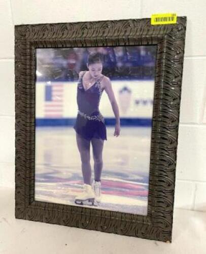 21" X 25" FRAMED PICTURE