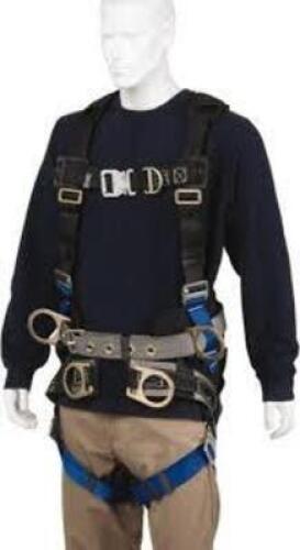 DESCRIPTION: (1) FULL BODY HARNESS BRAND/MODEL: PRO-SAFE #PS-HCLB-Q2 INFORMATION: D RING, 350LB CAPACITY SIZE: XL RETAIL$: $460.21 EA QTY: 1