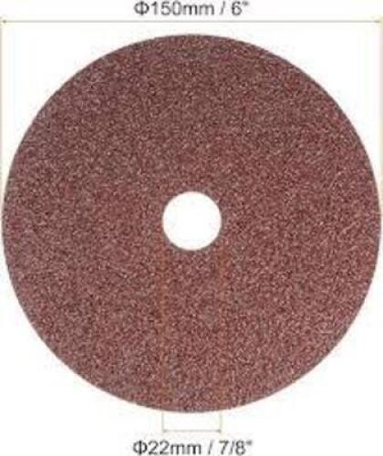 DESCRIPTION: (1) CASE OF (100) FIBER DISCS BRAND/MODEL: UNITED ABRASIVES #52760 INFORMATION: ALUMINUM OXIDE SIZE: 7 X 7/8 RETAIL$: $97.00 EA QTY: 1