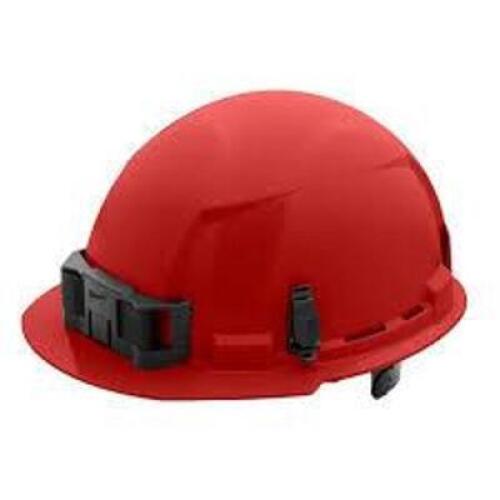 DESCRIPTION: (6) HARD HATS, FRONT BRIM BRAND/MODEL: MILWAUKEE #48731128 INFORMATION: RED, 6 PT RETAIL$: $24.97 EA QTY: 6