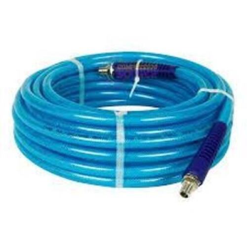 DESCRIPTION: (4) AIR HOSE ASSEMBLY BRAND/MODEL: PRODUCT NUMBER #59PR34 INFORMATION: BLUE, MALE NPT FITTINGS SIZE: 1/2" ID X 5' RETAIL$: $34.99 EA QTY: