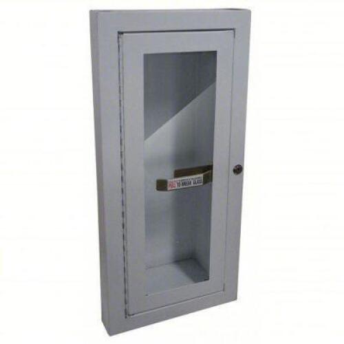 DESCRIPTION: (1) FIRE EXTINGUISHER CABINET BRAND/MODEL: 1RK38 INFORMATION: WHITE SIZE: 10 LB RETAIL$: $111.23 QTY: 1